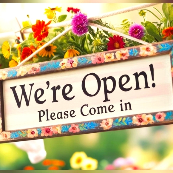 PLEASE COME IN! HAPPY TO SEE YOU! - Picture 1 of 1